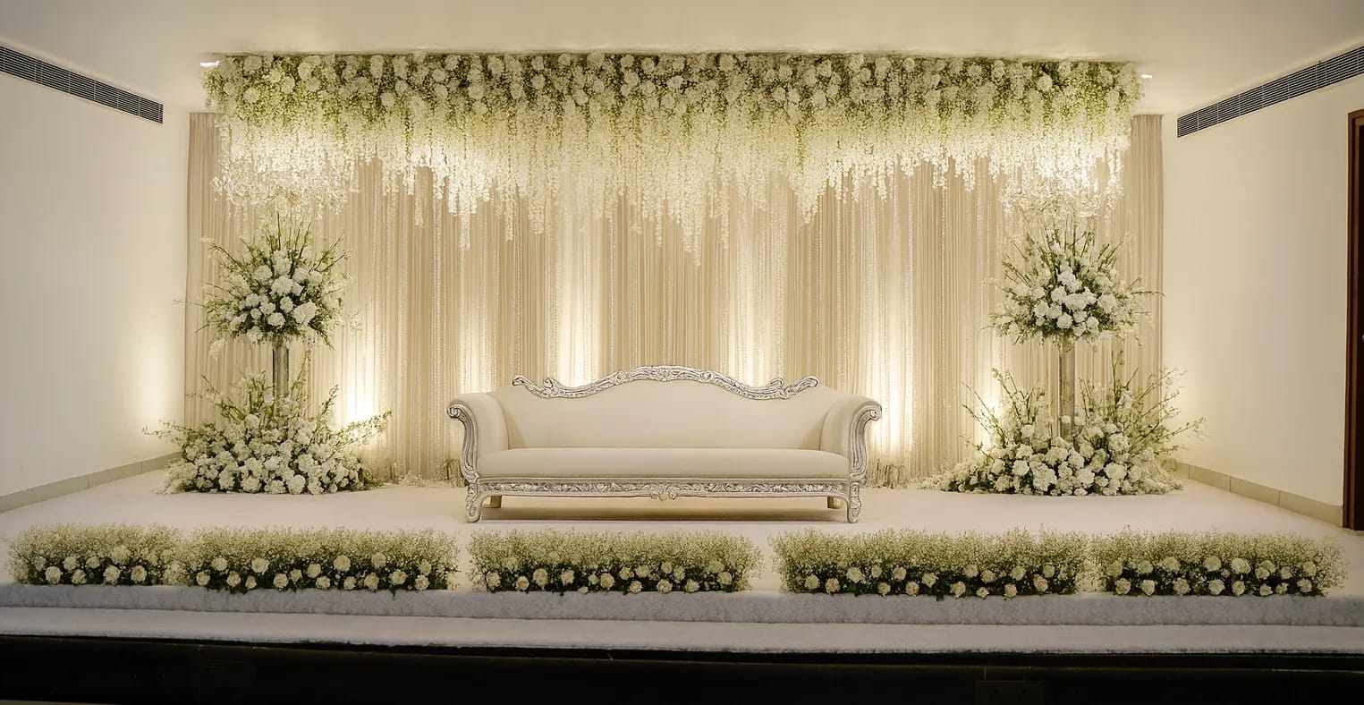 Beautiful reception decoration and arrangements - View 11