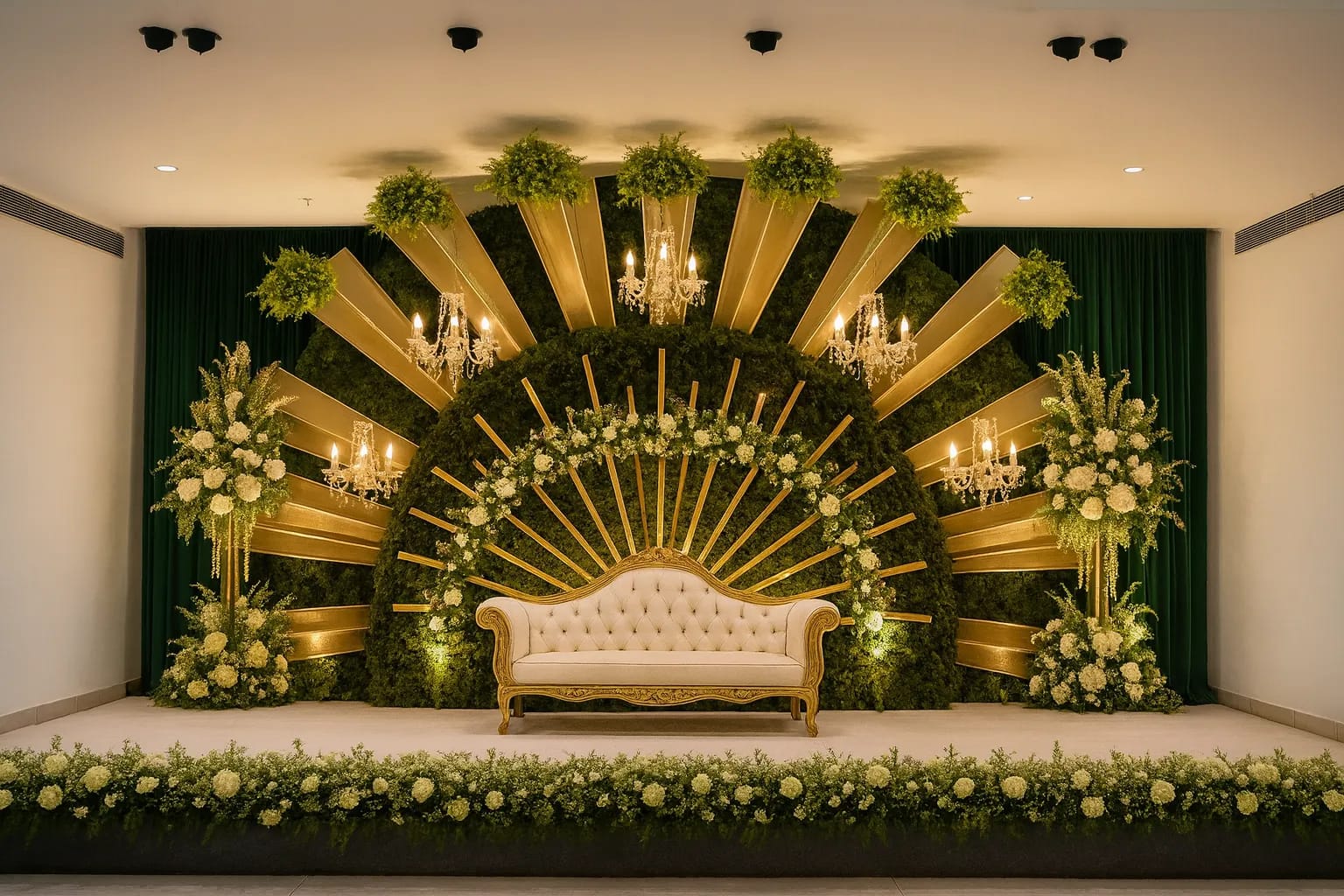 Beautiful reception decoration and arrangements - View 12