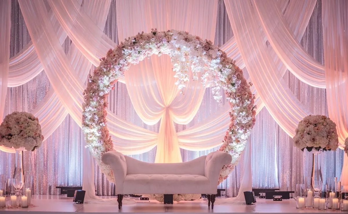 Beautiful reception decoration and arrangements - View 6
